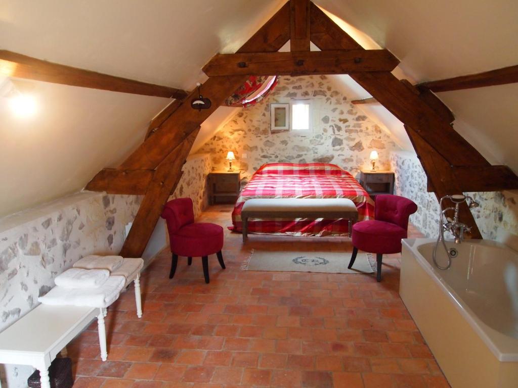 Chambres D'Hotes De La Boire Bavard Blaison Bilik gambar